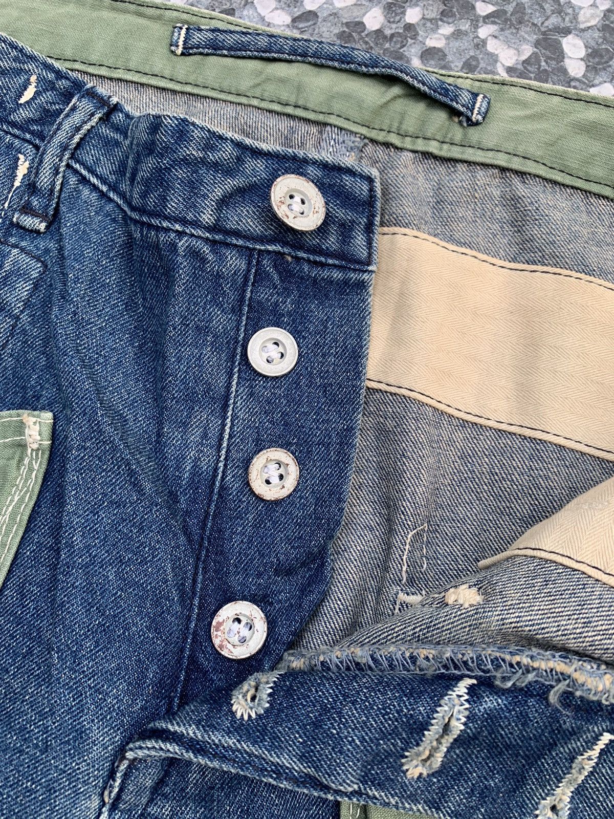 Japanese Brand Yooorit Custom Denim Size US 32 / EU 48 - 4 Thumbnail