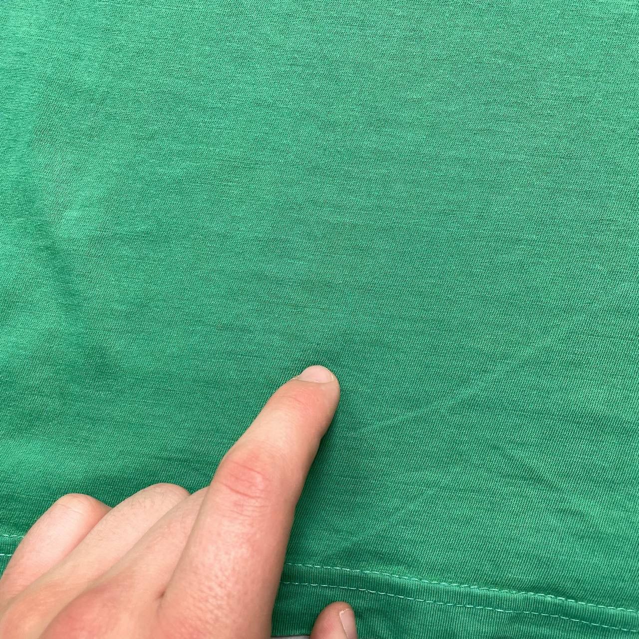 Vintage Vintage 2000s Blank T Shirt Faded Green Size XL Size US XL / EU 56 / 4 - 22 Thumbnail