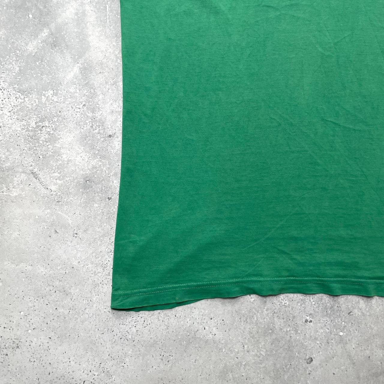 Vintage Vintage 2000s Blank T Shirt Faded Green Size XL Size US XL / EU 56 / 4 - 21 Thumbnail