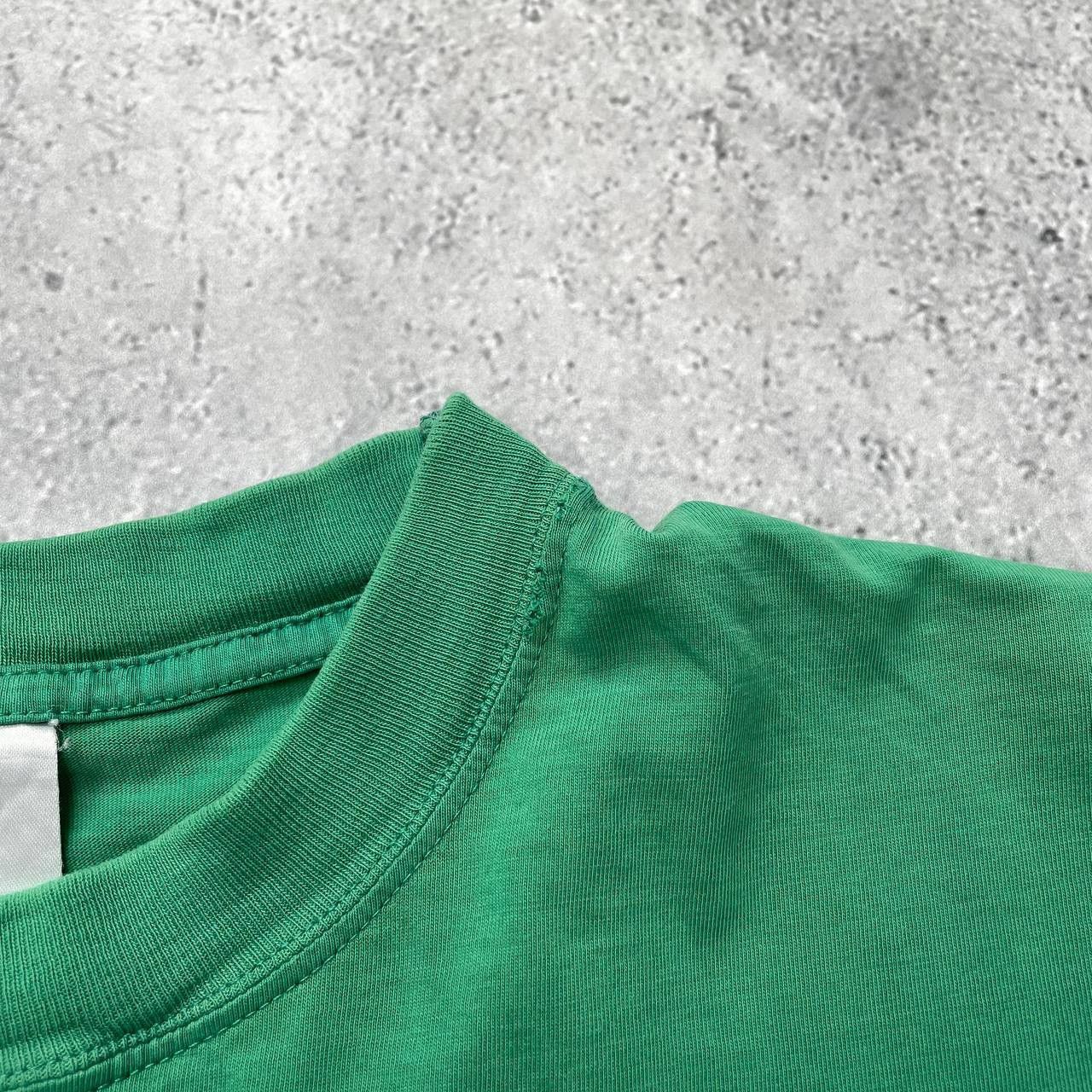 Vintage Vintage 2000s Blank T Shirt Faded Green Size XL Size US XL / EU 56 / 4 - 6 Thumbnail
