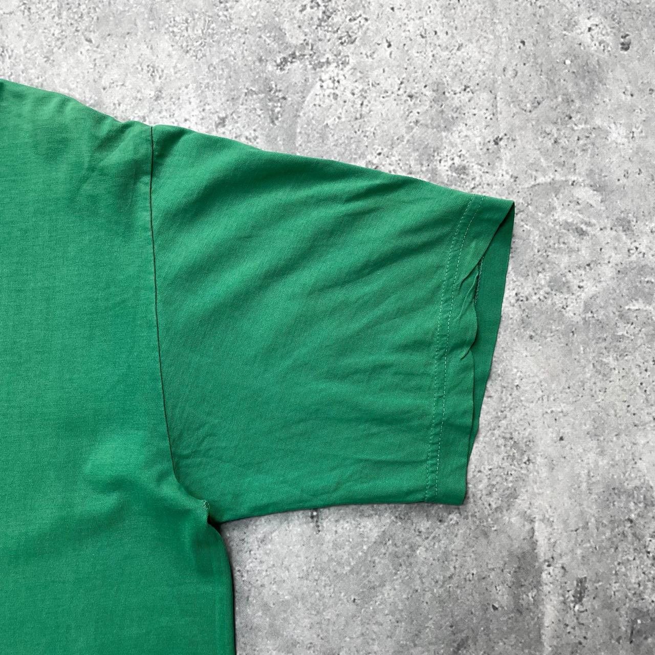 Vintage Vintage 2000s Blank T Shirt Faded Green Size XL Size US XL / EU 56 / 4 - 10 Thumbnail