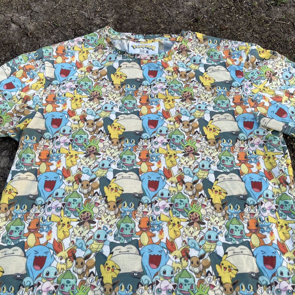 Band Tees Vintage Y2K Pokémon Logo Face Anima Heroes Promo Tee Size US M / EU 48-50 / 2 - 5 Thumbnail