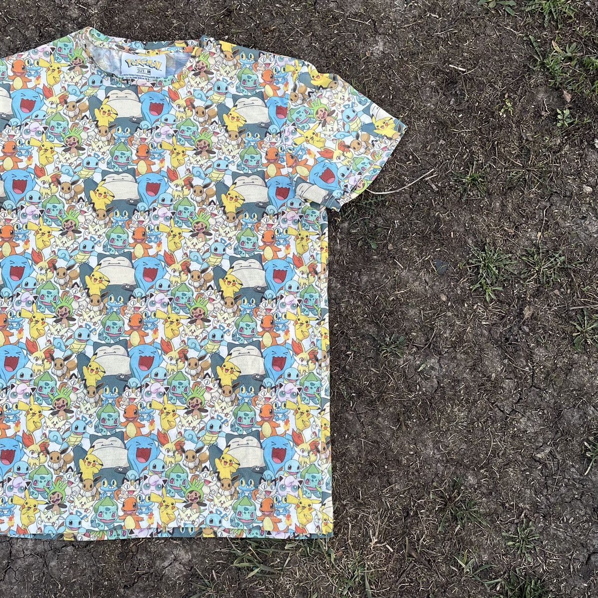 Band Tees Vintage Y2K Pokémon Logo Face Anima Heroes Promo Tee Size US M / EU 48-50 / 2 - 3 Thumbnail