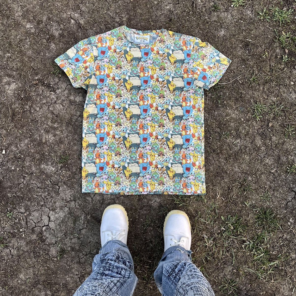 Band Tees Vintage Y2K Pokémon Logo Face Anima Heroes Promo Tee Size US M / EU 48-50 / 2 - 1 Thumbnail