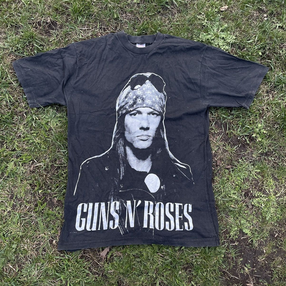 Vintage Vintage 90s Guns N Roses Band Tee Graphic Print Grunge M Size US M / EU 48-50 / 2 - 2 Thumbnail
