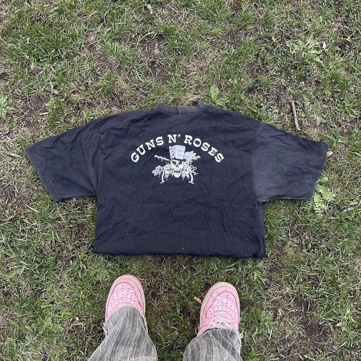 Vintage Vintage 90s Guns N Roses Band Tee Graphic Print Grunge M Size US M / EU 48-50 / 2 - 6 Thumbnail