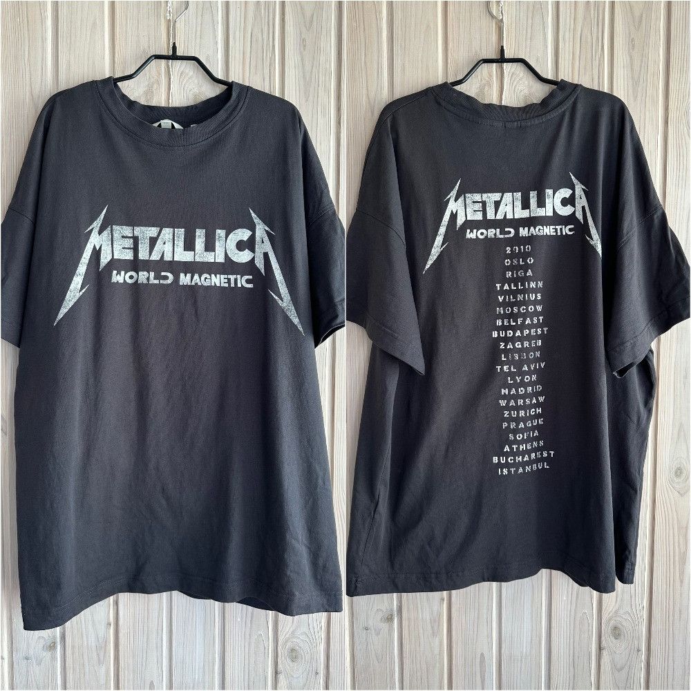 Band Tees REPRINT Metallica World Magnetic tour t shirt tee oversized Size US M / EU 48-50 / 2 - 1 Thumbnail