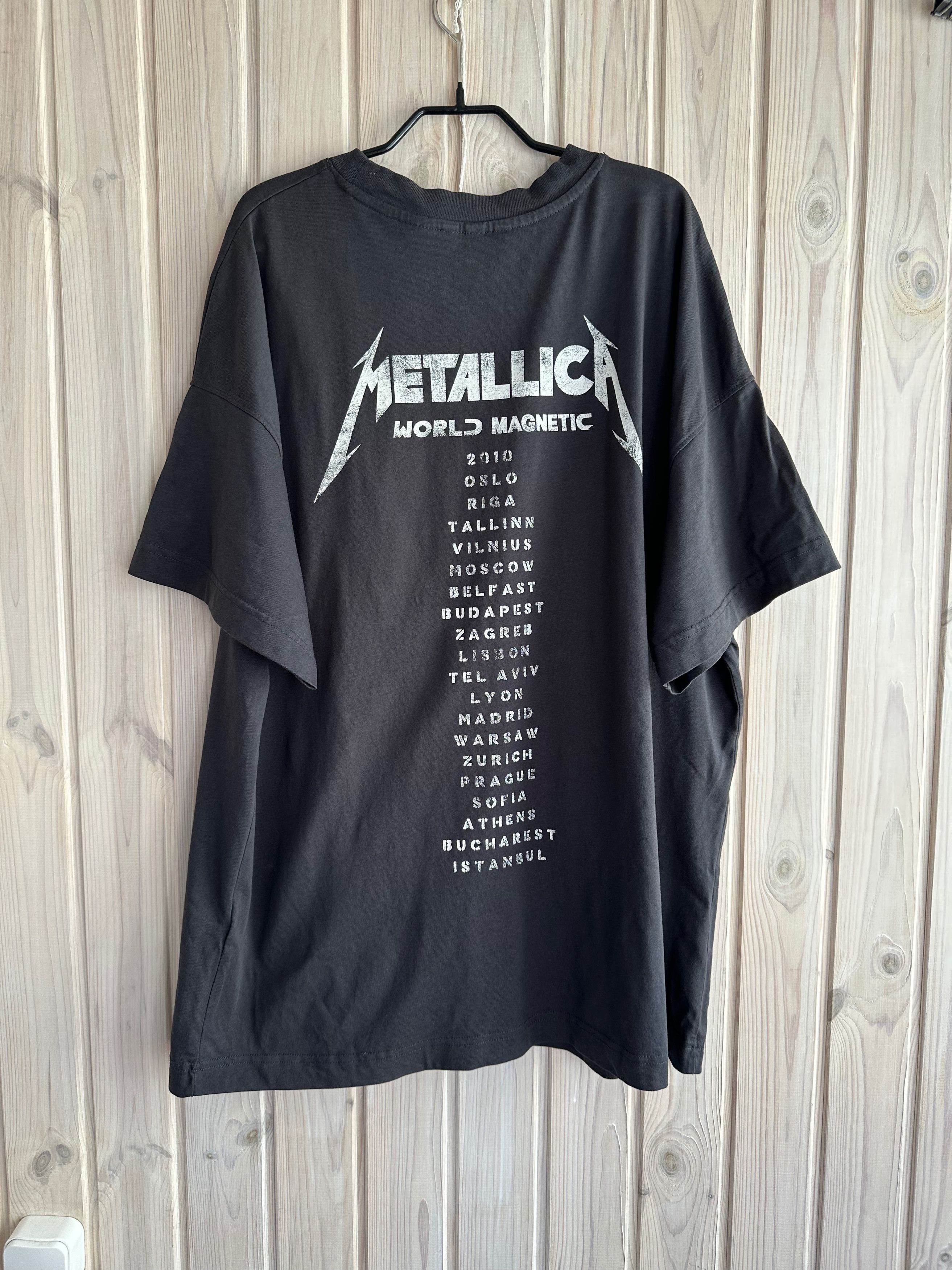 Band Tees REPRINT Metallica World Magnetic tour t shirt tee oversized Size US M / EU 48-50 / 2 - 6 Thumbnail