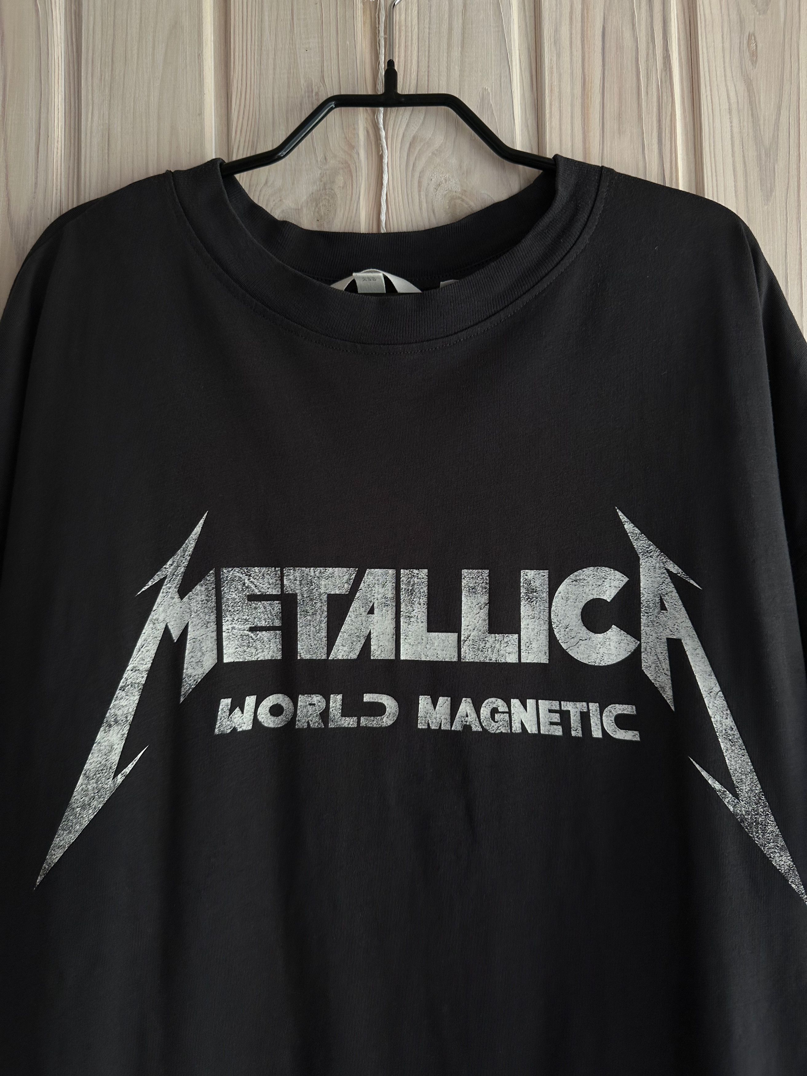 Band Tees REPRINT Metallica World Magnetic tour t shirt tee oversized Size US M / EU 48-50 / 2 - 3 Thumbnail