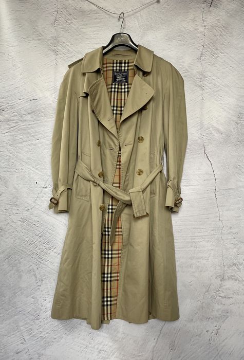 Vintage burberry 2024 trench coat size