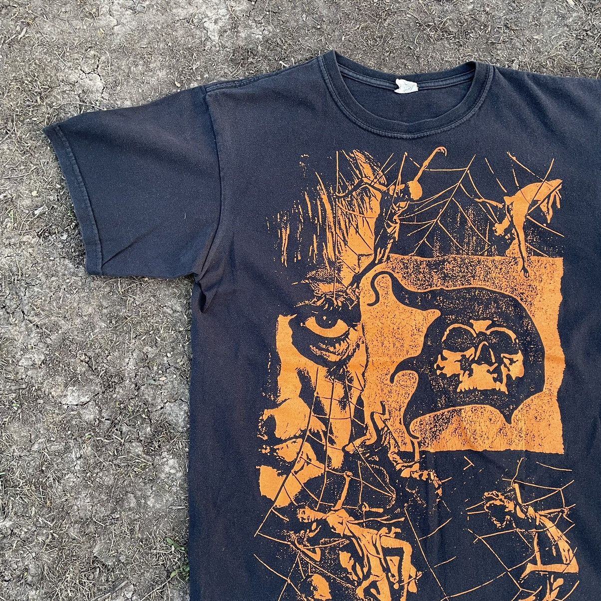 Band Tees Vintage 90s Creepy Skulls Scream Vamp Dead Face Horror Tee Size US M / EU 48-50 / 2 - 4 Thumbnail