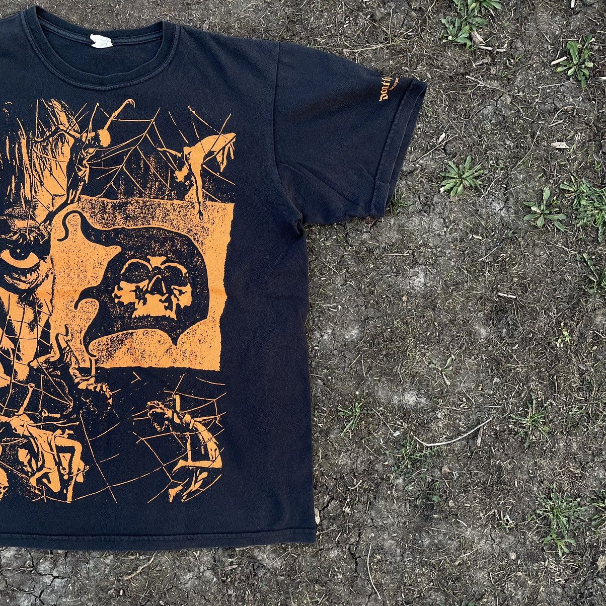 Band Tees Vintage 90s Creepy Skulls Scream Vamp Dead Face Horror Tee Size US M / EU 48-50 / 2 - 3 Thumbnail