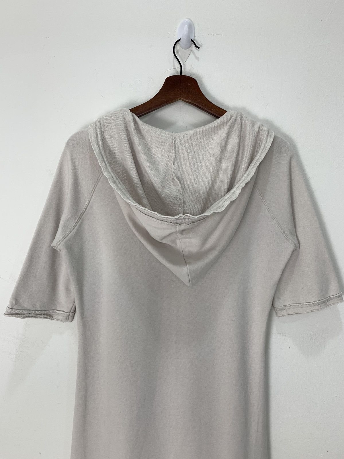 Japanese Brand TASSE Short Sleeve Biglogo Sleepwear Pullover Hoodie Jacket Size S / US 4 / IT 40 - 9 Thumbnail