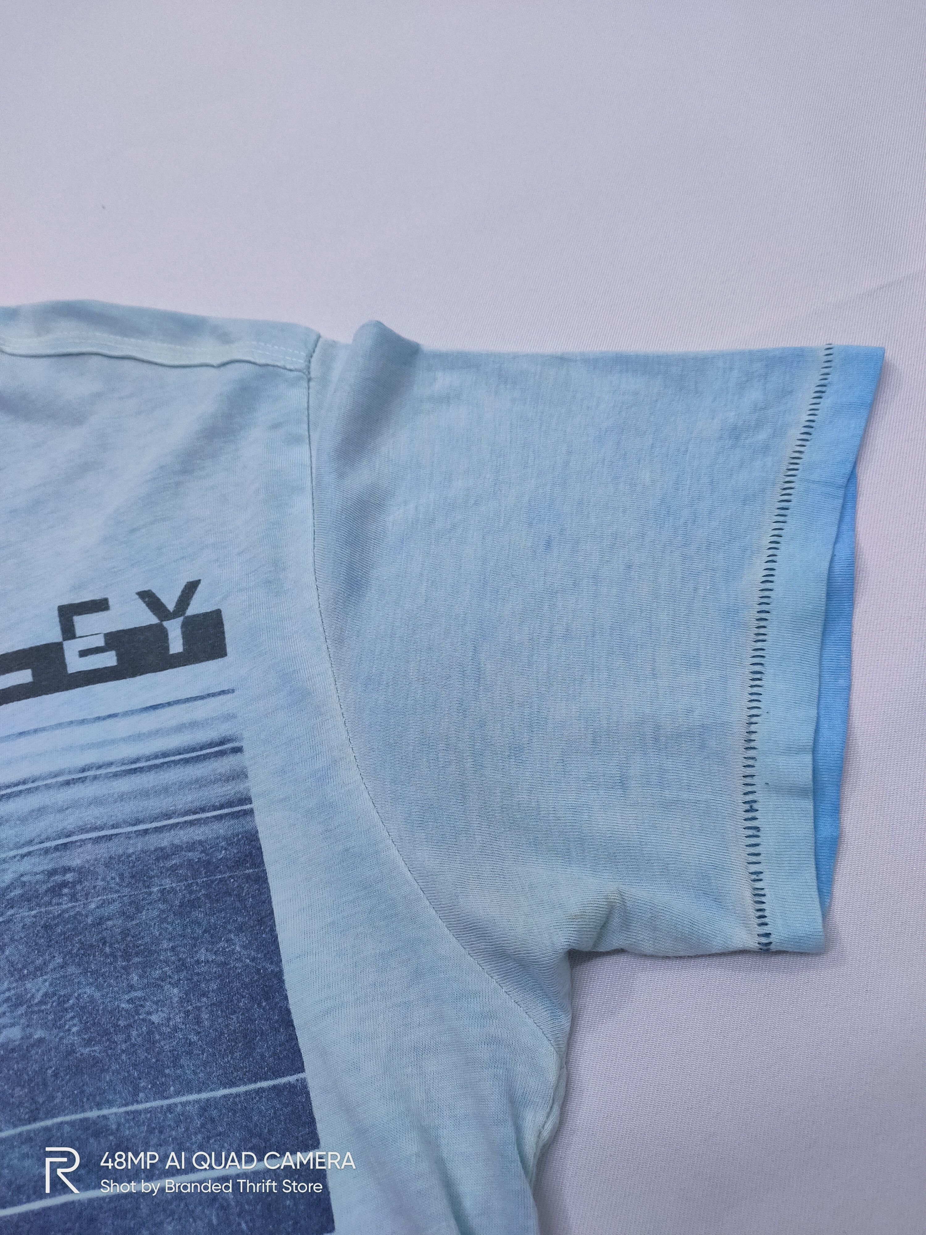 Oakley × Ocean Current × Vintage OAKLEY Tie Dye Single Stitch Wave BigLogo Graphic Tee Shirt Size US M / EU 48-50 / 2 - 11 Thumbnail