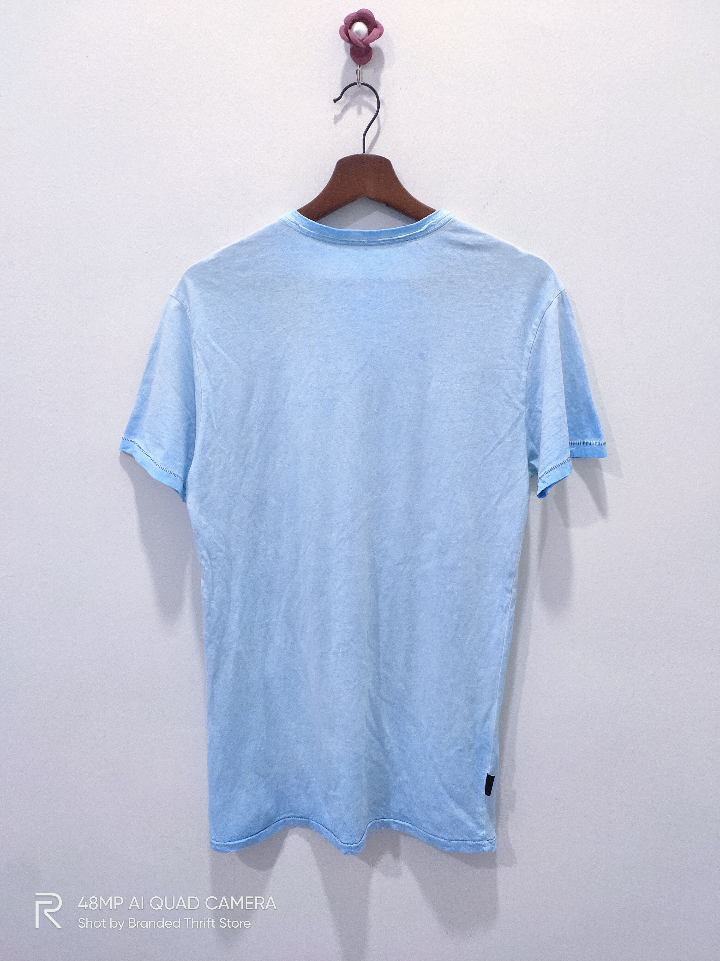 Oakley × Ocean Current × Vintage OAKLEY Tie Dye Single Stitch Wave BigLogo Graphic Tee Shirt Size US M / EU 48-50 / 2 - 2 Thumbnail