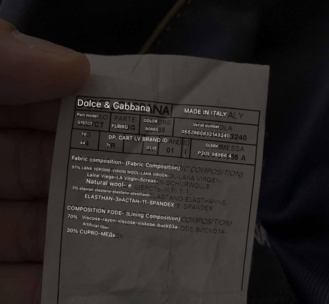 Dolce & Gabbana Dolge & Gabbana blazer Size 44R - 14 Thumbnail