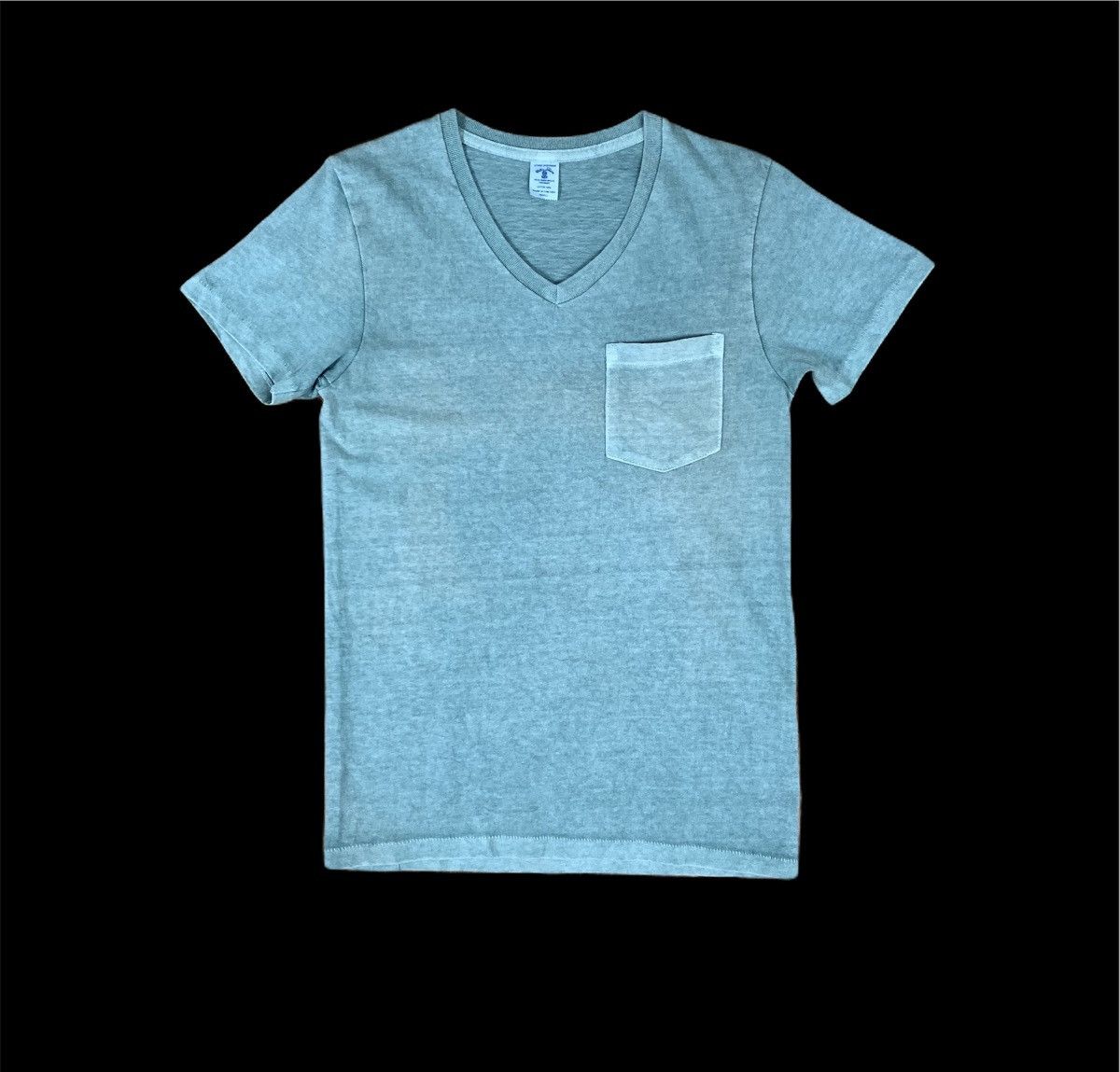 Velva Sheen Vintag 90s VELVA SHEEN Pigment Dye Single Stitch Pocket Tee Size US S / EU 44-46 / 1 - 1 Thumbnail
