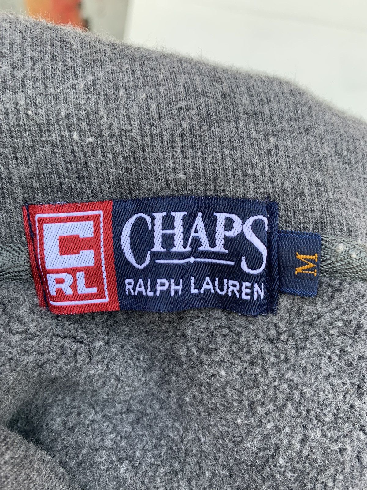 Chaps Ralph Lauren × Designer Vintage Chaps Ralph Lauren Fleece Sweatshirt Size US M / EU 48-50 / 2 - 6 Thumbnail