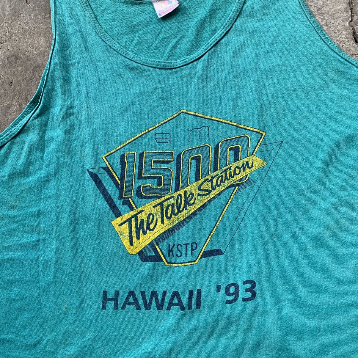 Fruit Of The Loom × Vintage Hawaii 93 vintage 90s tank tops sleeveless Size US L / EU 52-54 / 3 - 7 Thumbnail