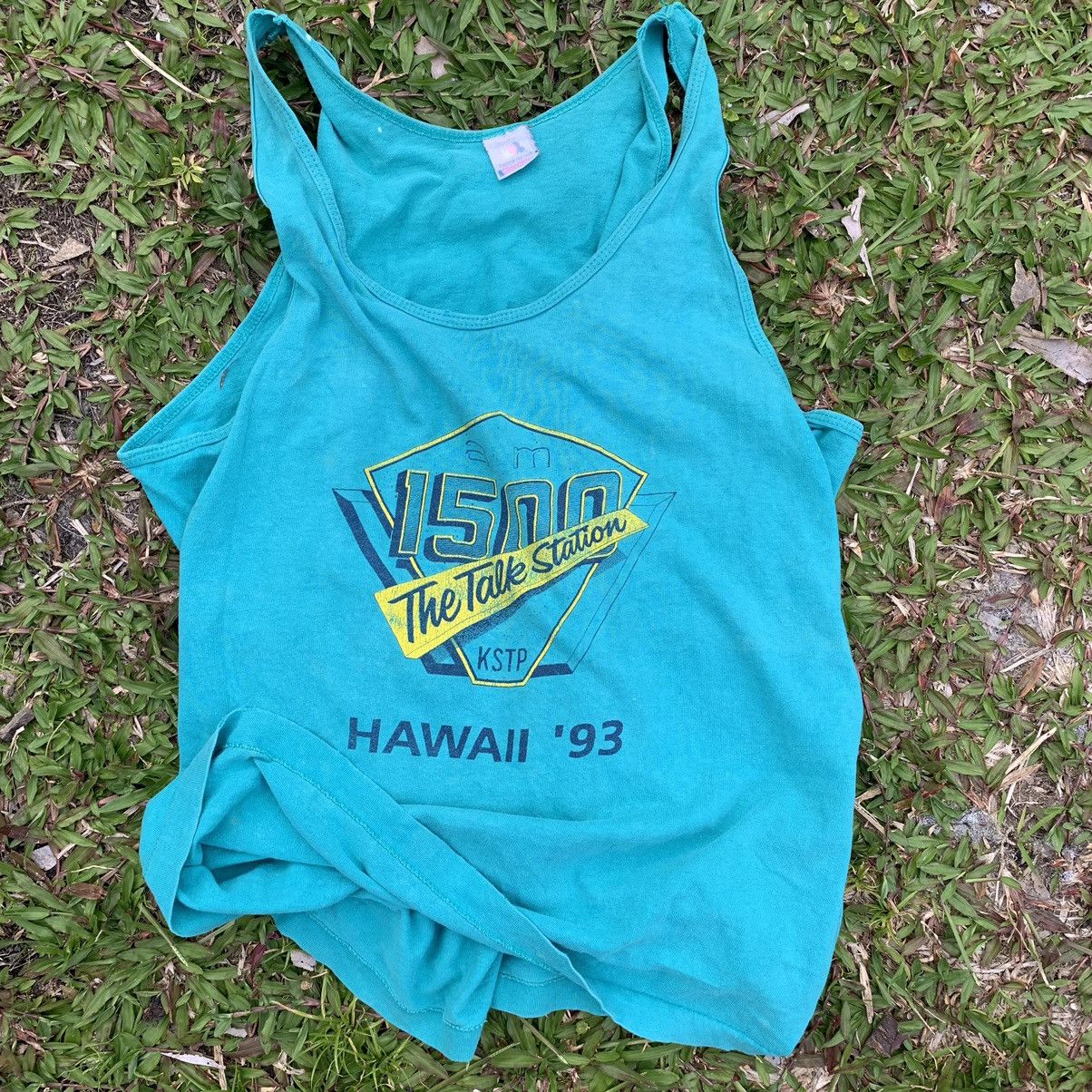 Fruit Of The Loom × Vintage Hawaii 93 vintage 90s tank tops sleeveless Size US L / EU 52-54 / 3 - 1 Thumbnail