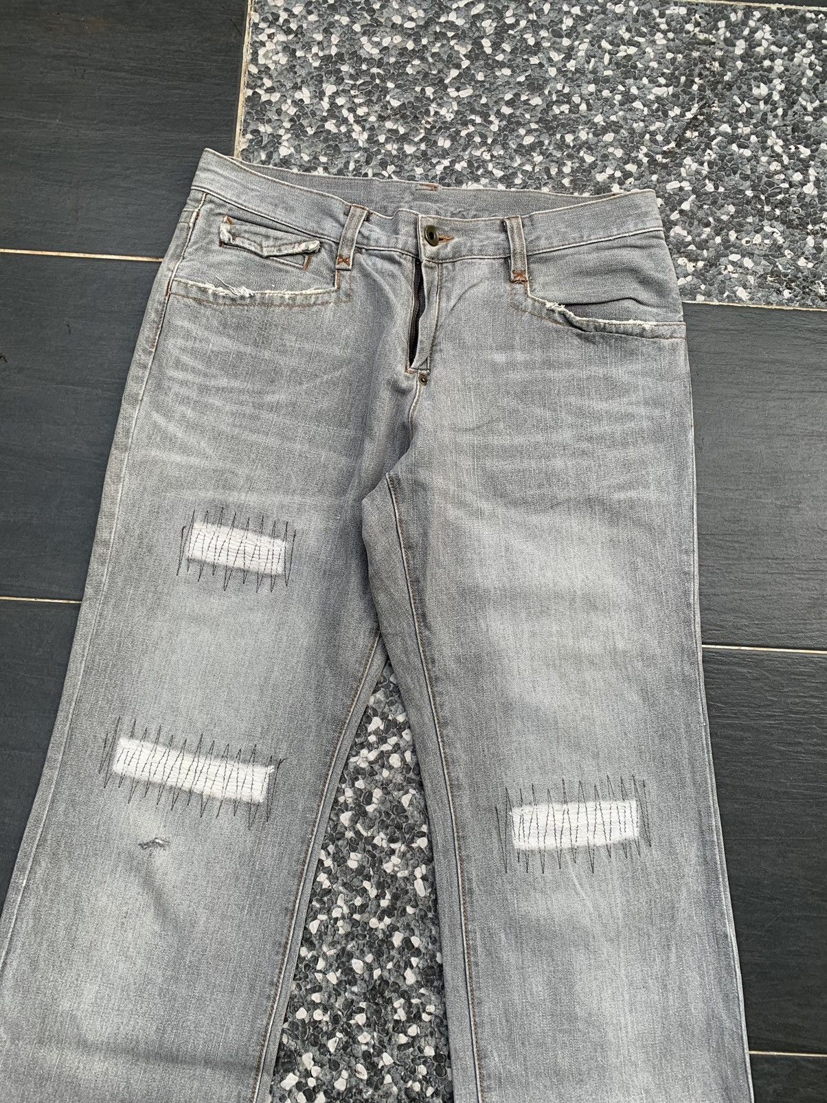 Comme Ca Ism Comme Ca Ism Distressed Denim Size US 32 / EU 48 - 2 Thumbnail