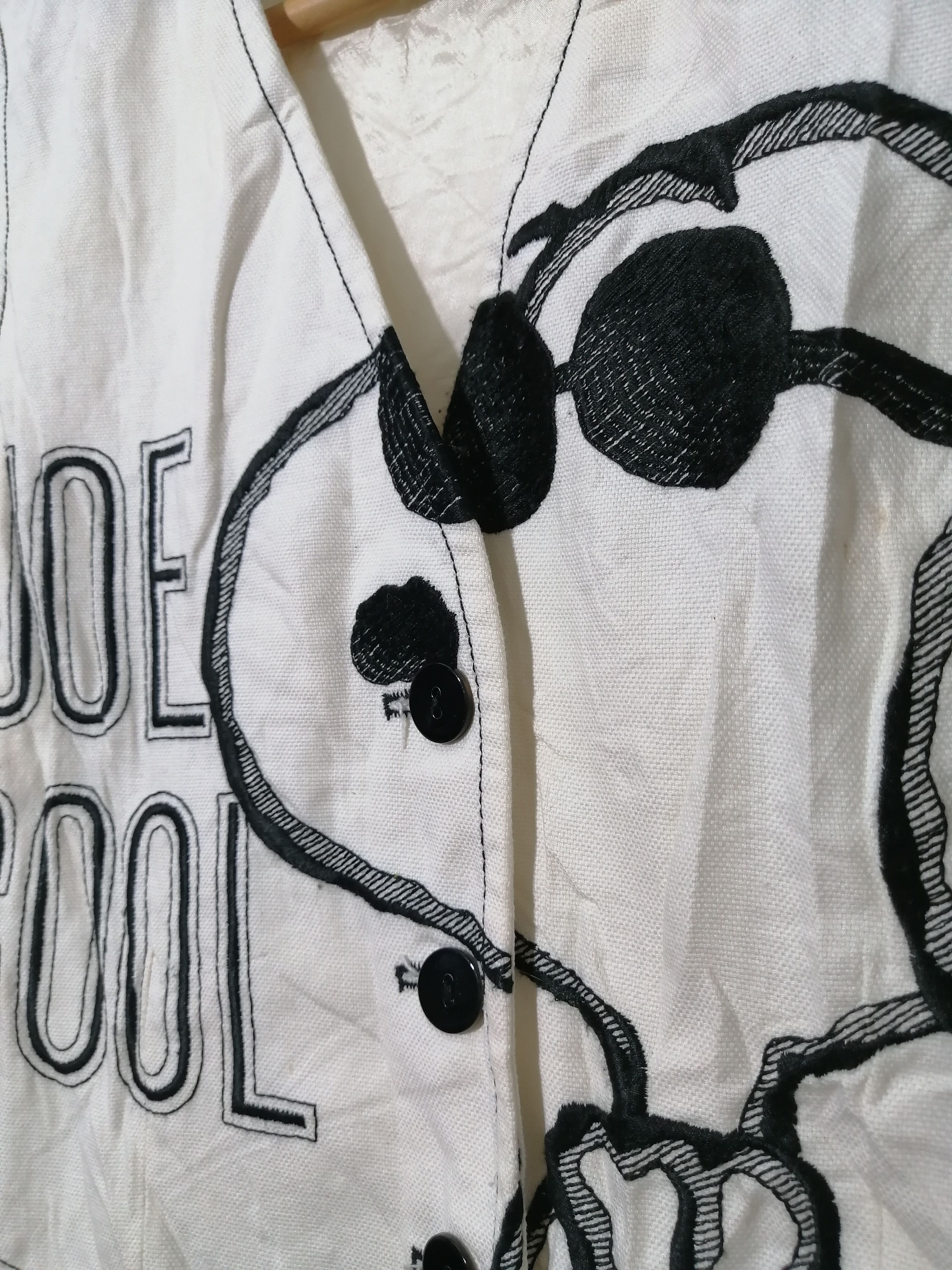 Iceberg Vintage ICEBERG Snoopy Joe Cool Vest Size 38S - 3 Thumbnail