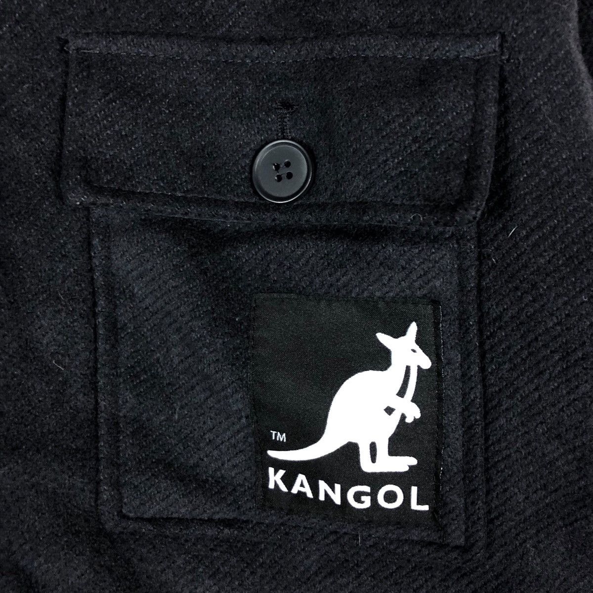 H&M Collab Kangol Multipocket Wool Jacket