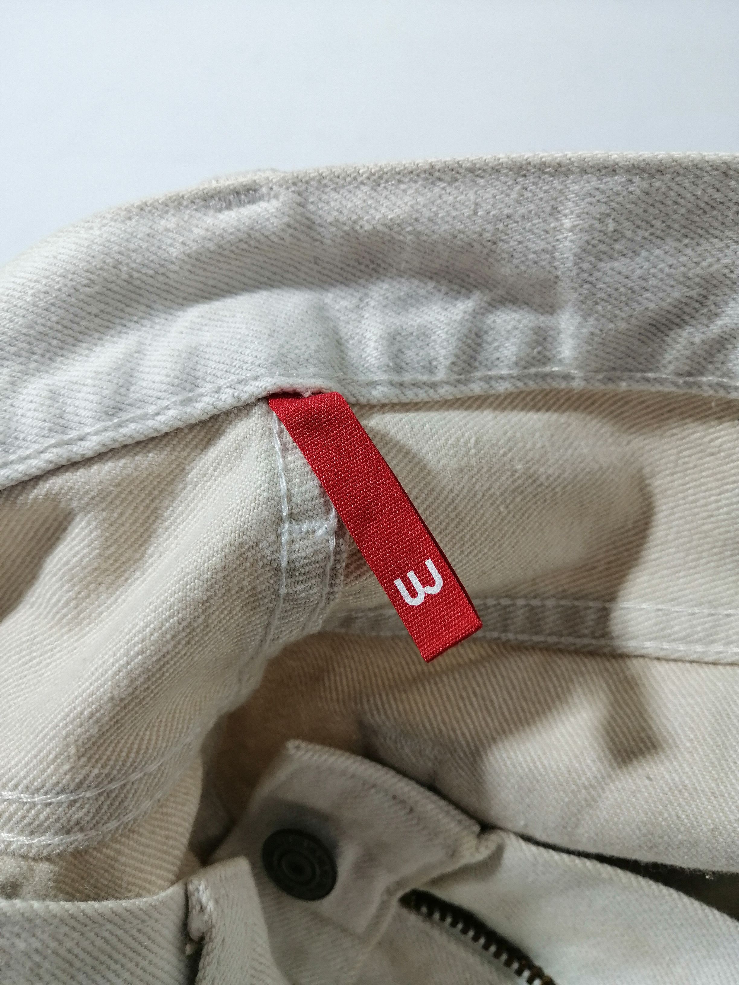 Japanese Brand × Uniqlo Uniqlo White Jeans Size US 30 / EU 46 - 5 Thumbnail
