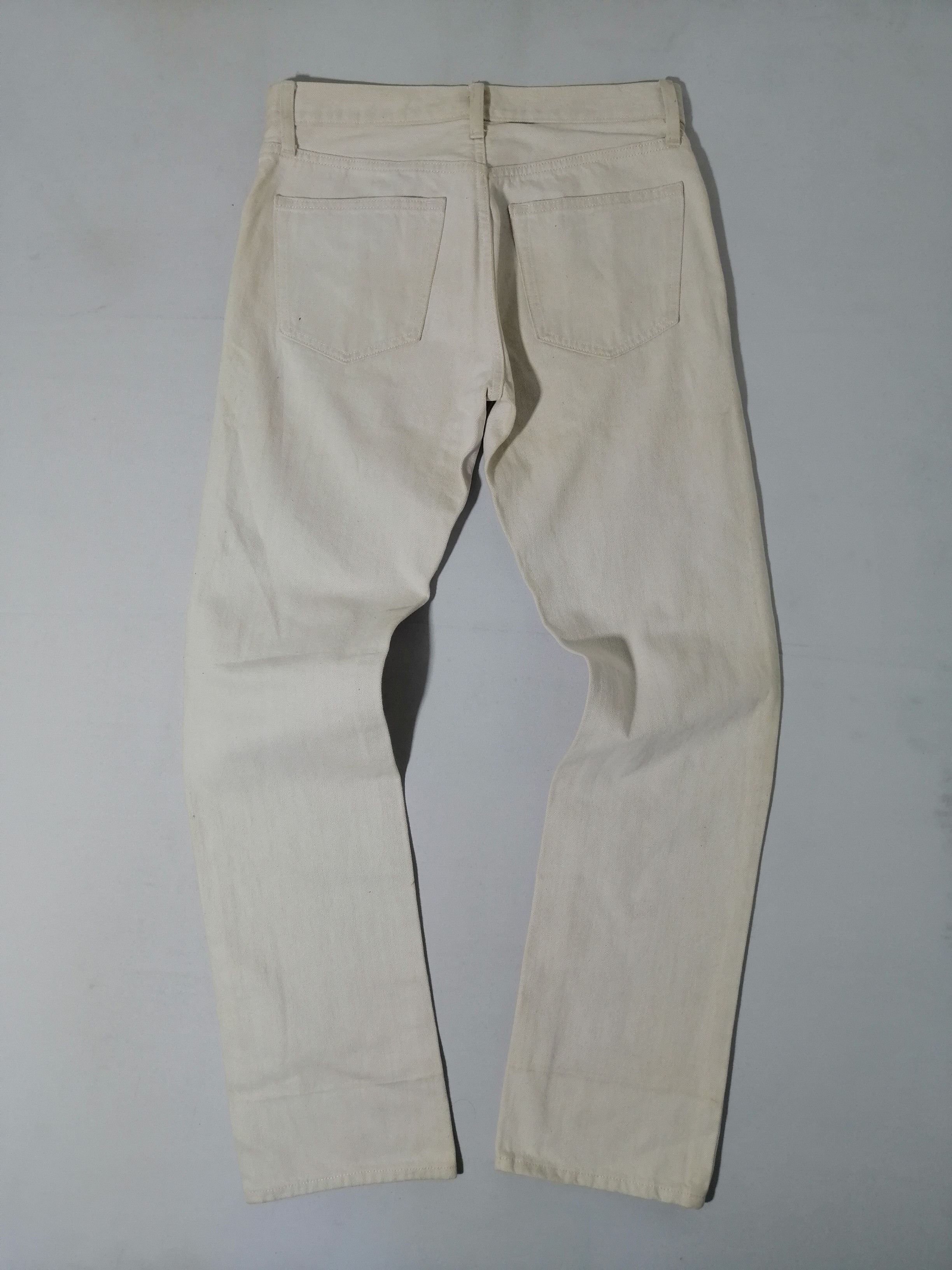 Japanese Brand × Uniqlo Uniqlo White Jeans Size US 30 / EU 46 - 2 Thumbnail