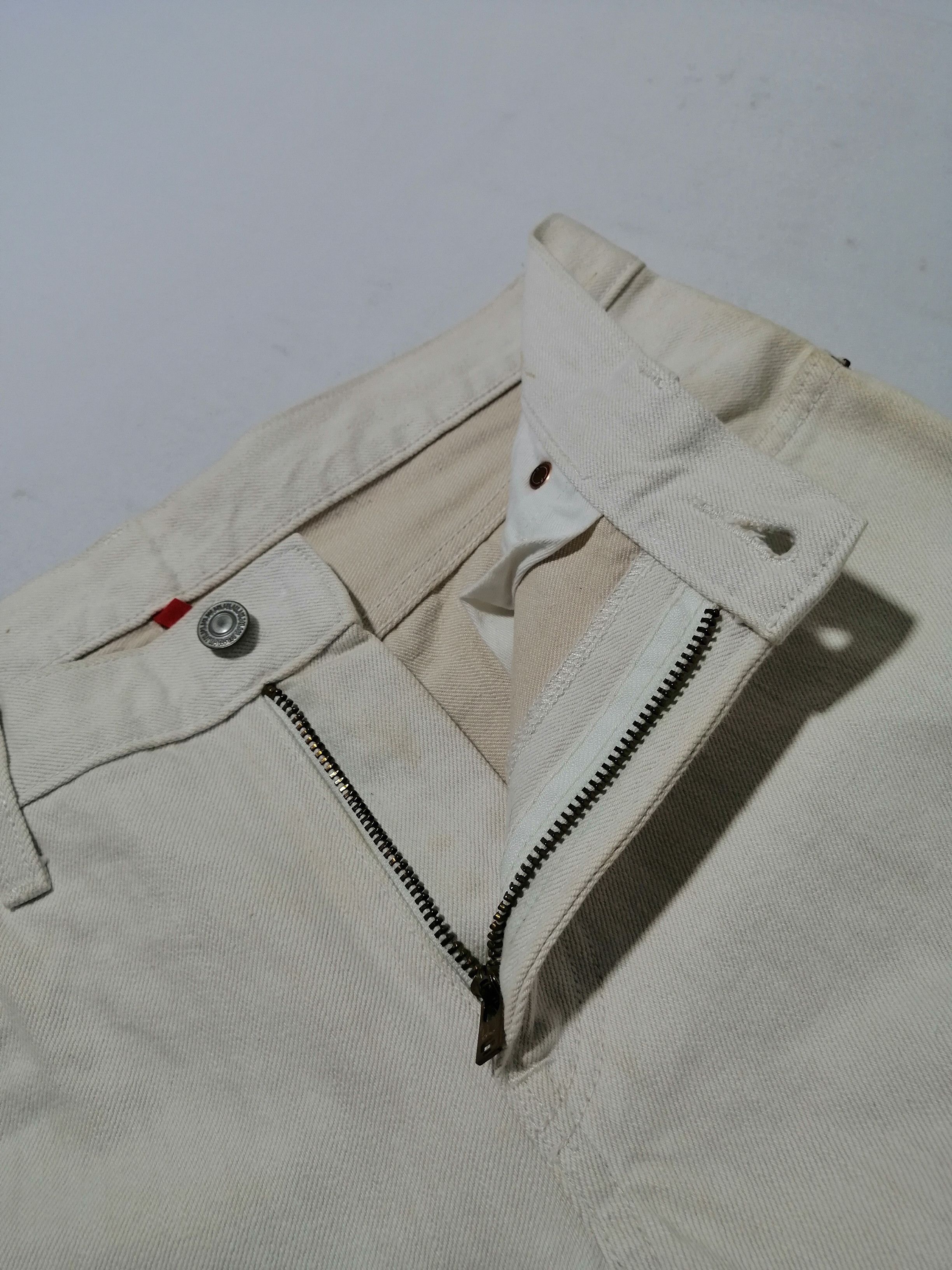 Japanese Brand × Uniqlo Uniqlo White Jeans Size US 30 / EU 46 - 4 Thumbnail