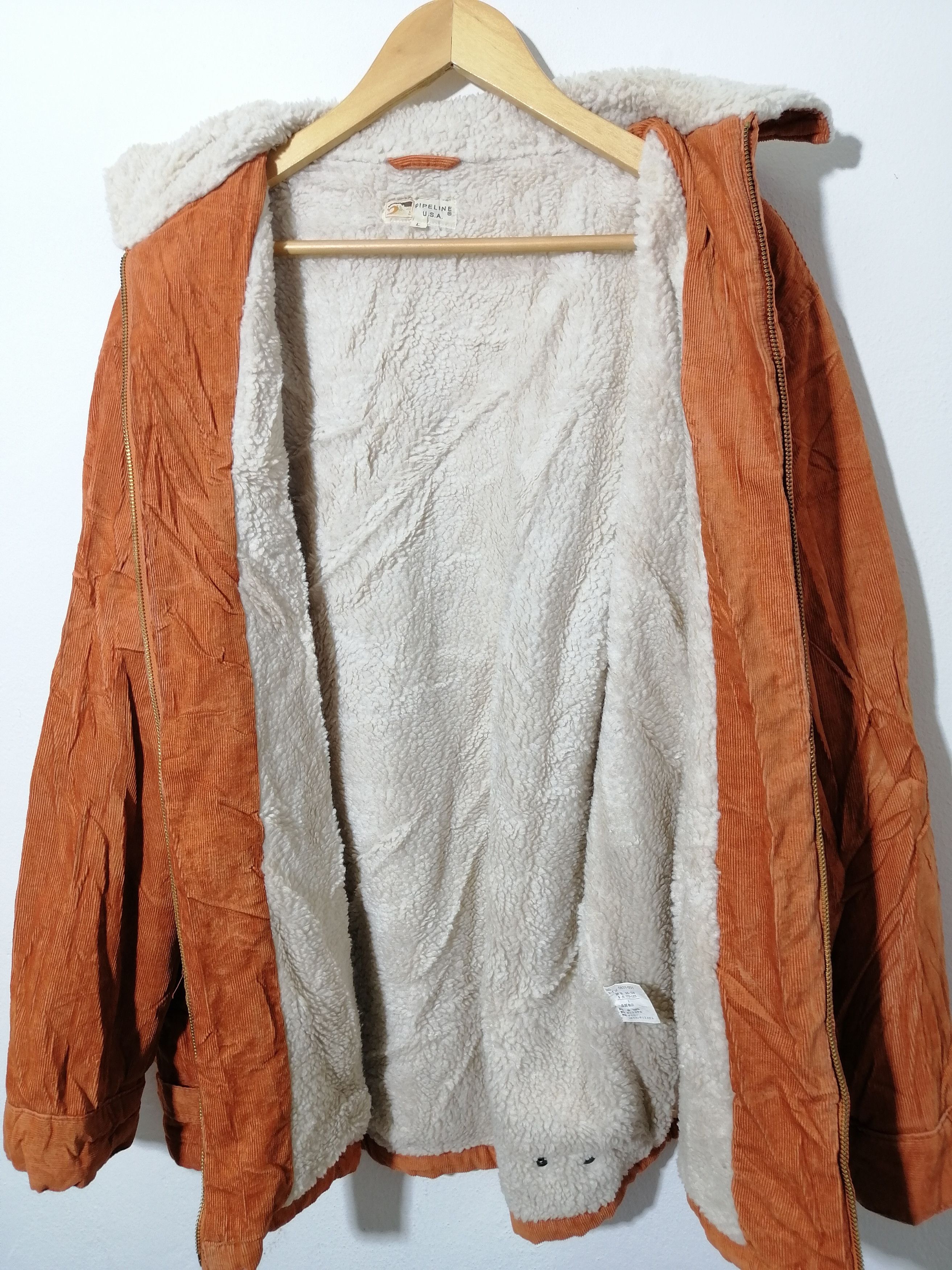 Other Pipeline U.S.A Corduroy Design Jacket Size US L / EU 52-54 / 3 - 4 Thumbnail