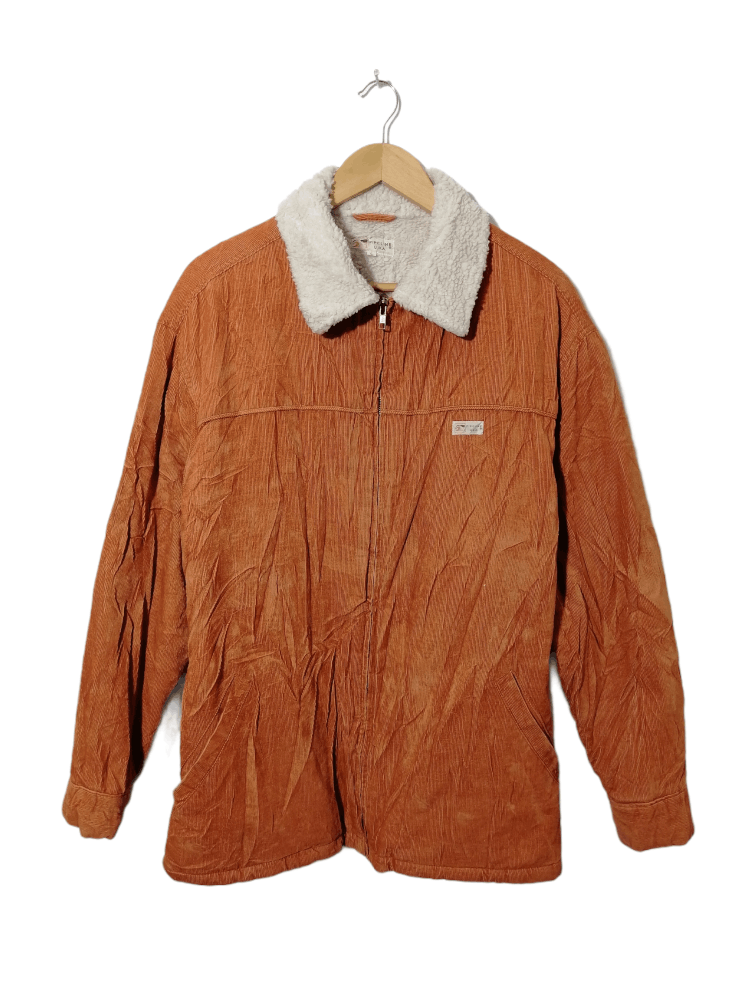 Other Pipeline U.S.A Corduroy Design Jacket Size US L / EU 52-54 / 3 - 1 Thumbnail