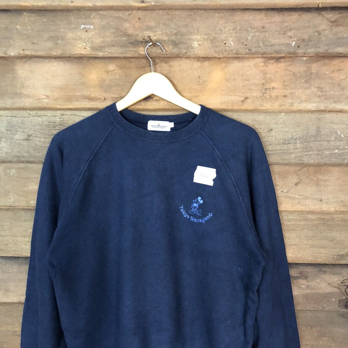 Disney Tokyo Disneyland Dark Blue Sweatshirt #029B Size US M / EU 48-50 / 2 - 2 Thumbnail