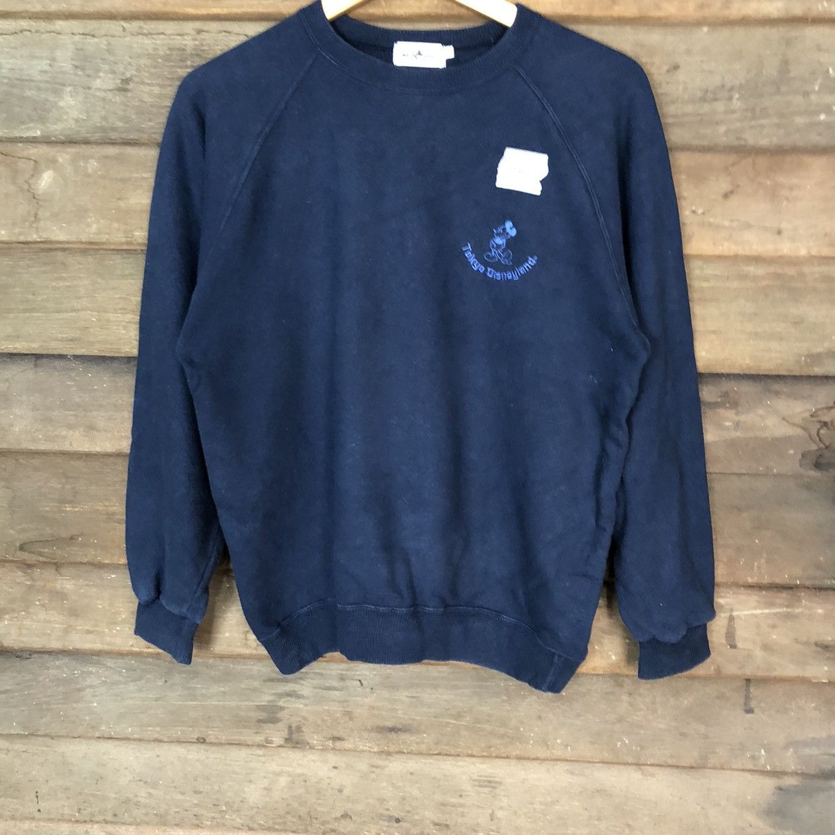 Disney Tokyo Disneyland Dark Blue Sweatshirt #029B Size US M / EU 48-50 / 2 - 3 Thumbnail