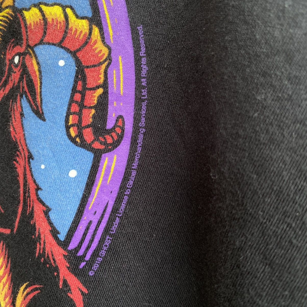 Band Tees Ghost Swedish Psychedelic Rock Band ERD GRUNGE THRASHED TEE Size US L / EU 52-54 / 3 - 3 Thumbnail