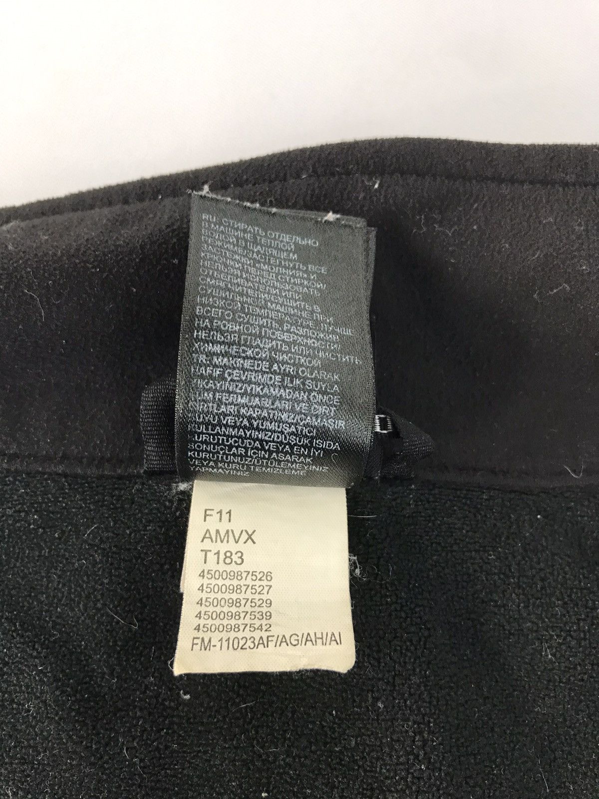 The North Face × Vintage The North Face Lycra Black Jacket Fleece Inner K1219j Size S / US 4 / IT 40 - 9 Thumbnail