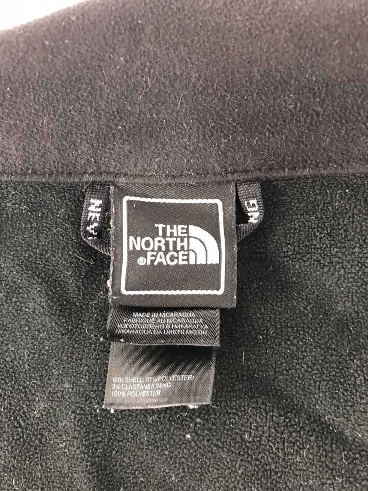 The North Face × Vintage The North Face Lycra Black Jacket Fleece Inner K1219j Size S / US 4 / IT 40 - 6 Thumbnail