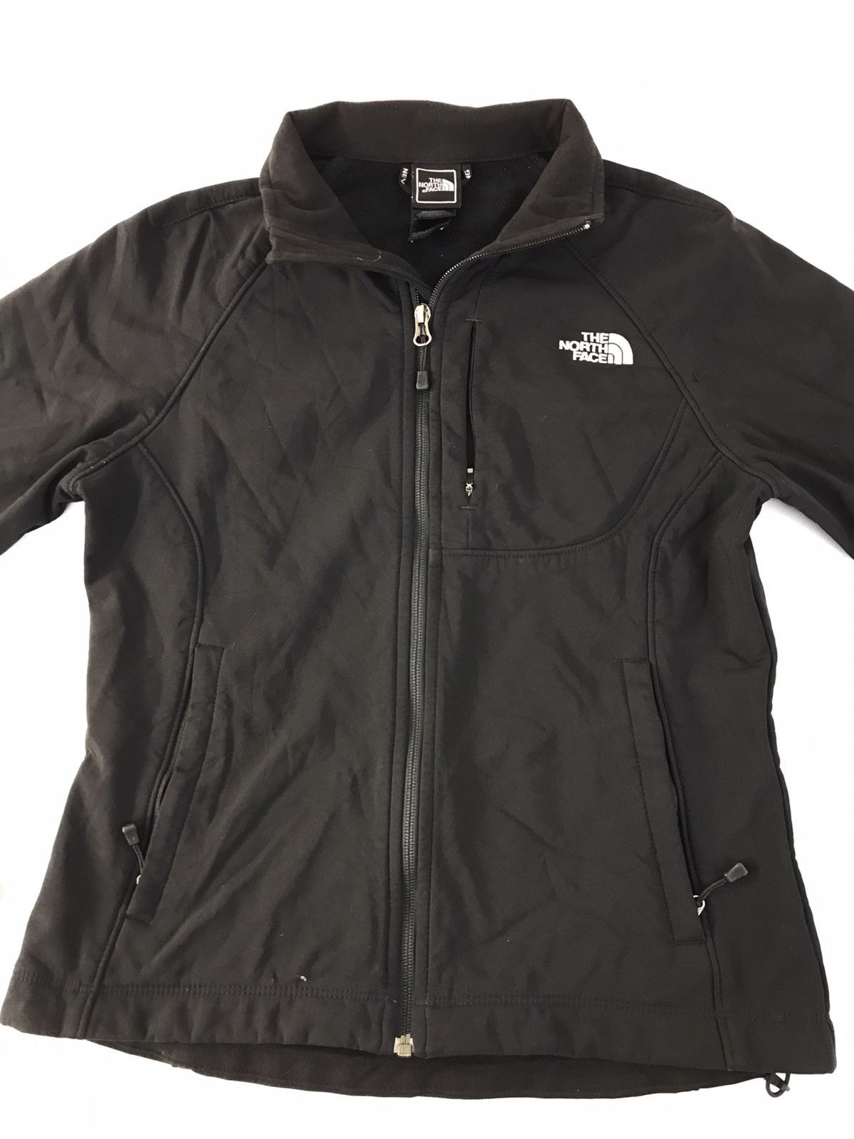 The North Face × Vintage The North Face Lycra Black Jacket Fleece Inner K1219j Size S / US 4 / IT 40 - 3 Thumbnail