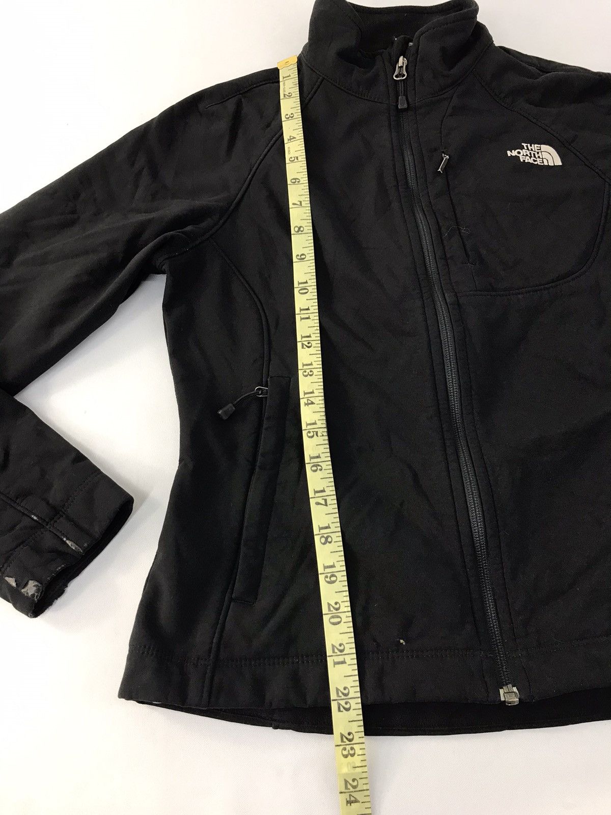 The North Face × Vintage The North Face Lycra Black Jacket Fleece Inner K1219j Size S / US 4 / IT 40 - 13 Thumbnail