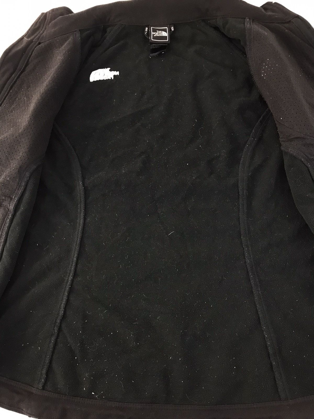 The North Face × Vintage The North Face Lycra Black Jacket Fleece Inner K1219j Size S / US 4 / IT 40 - 5 Thumbnail