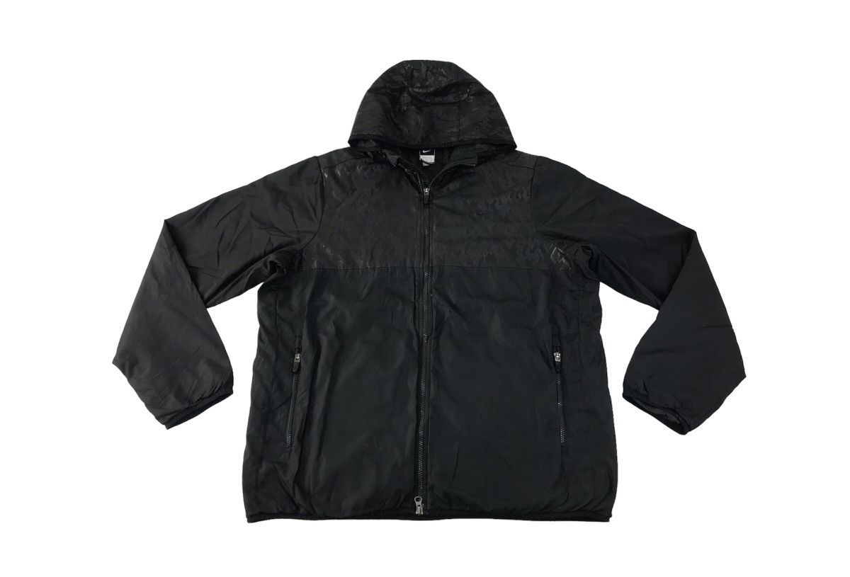 Nike Nike Black Camo Full Zip Quilted Jacket Hoodies Size US XL / EU 56 / 4 - 1 Thumbnail
