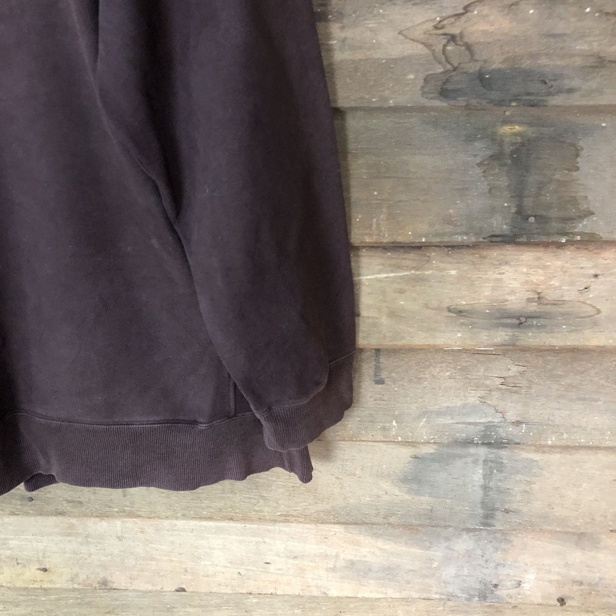 Japanese Brand First Down Dark Brown Sweatshirt #083B Size US XL / EU 56 / 4 - 5 Thumbnail