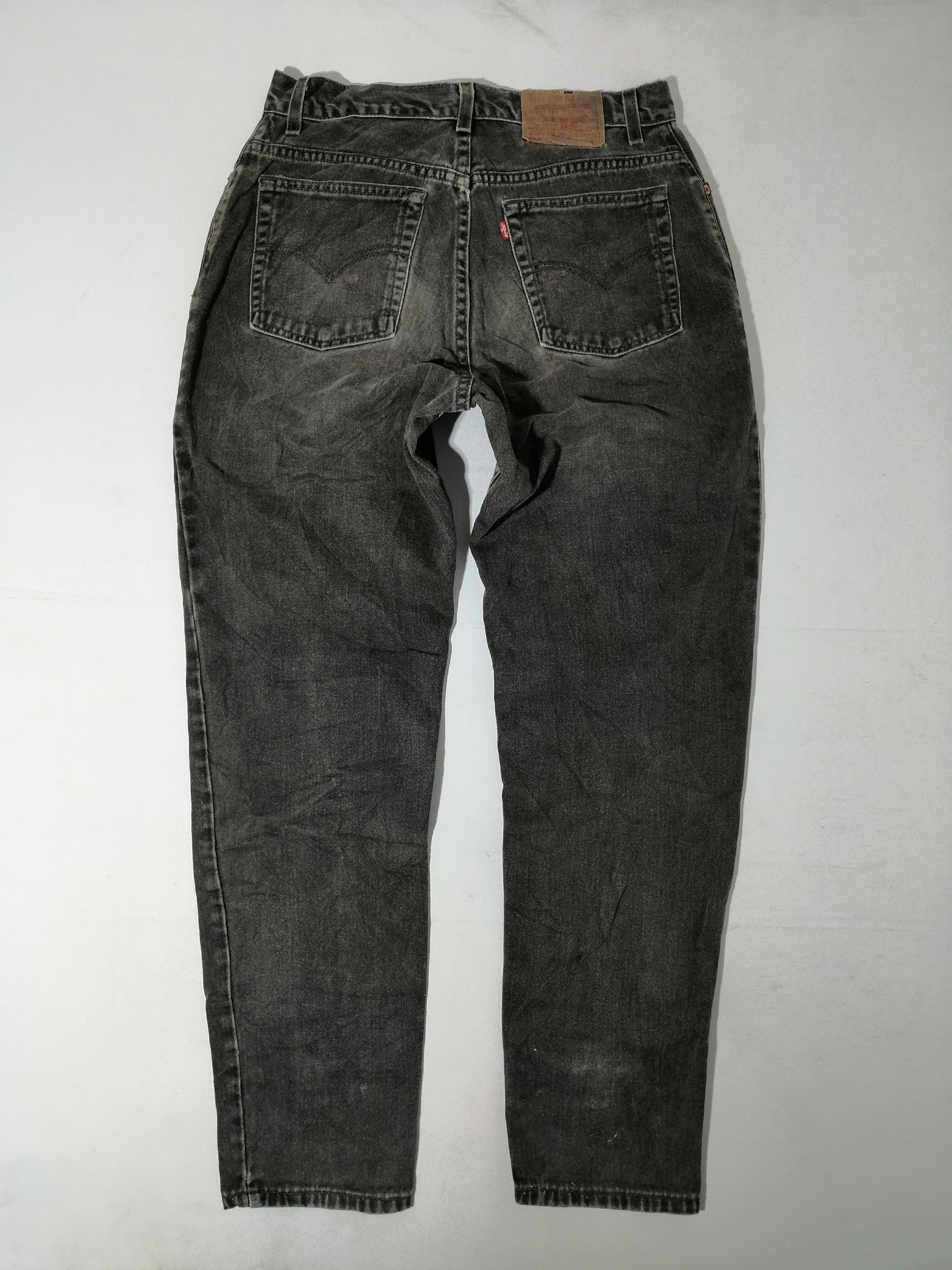 Levi's × Levi's Vintage Clothing Levi's Strauss 550 Black Denim Jeans Size US 30 / EU 46 - 2 Thumbnail