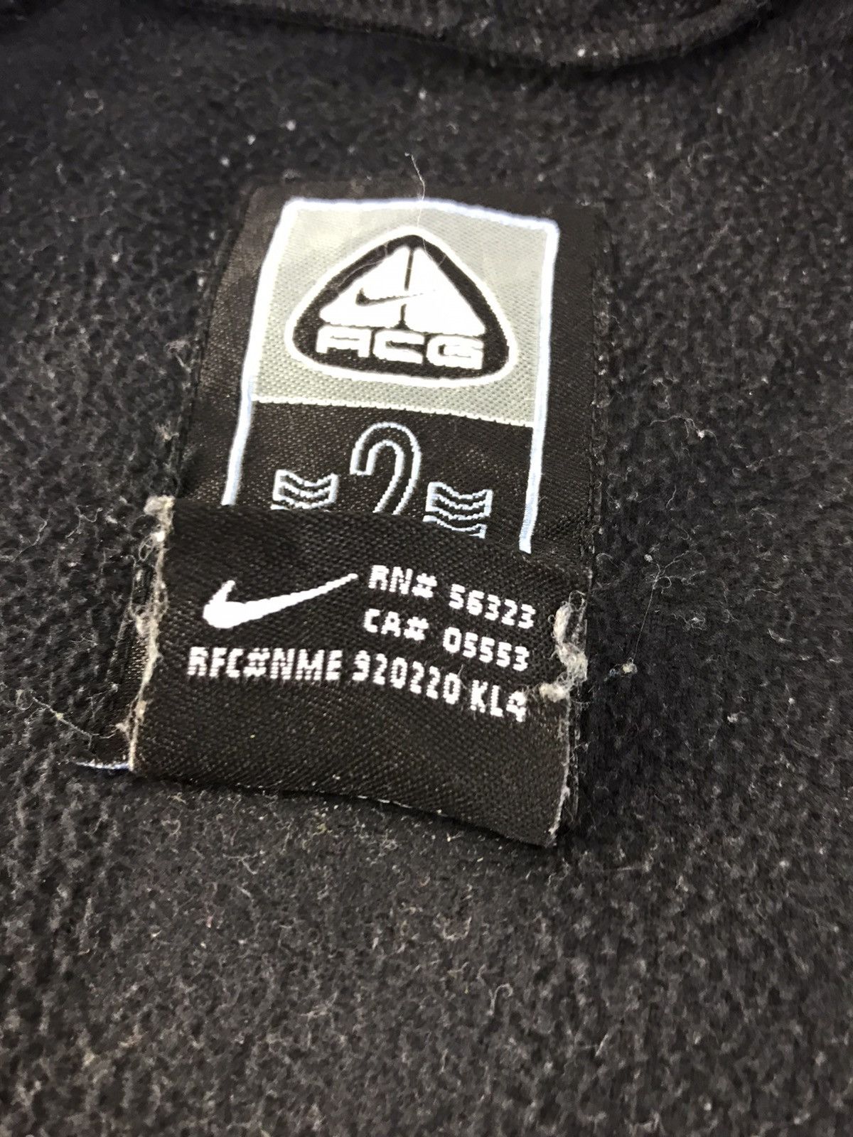 Nike ACG Fluffy Fleece Half Zip Thermal Layer Plain Jacket