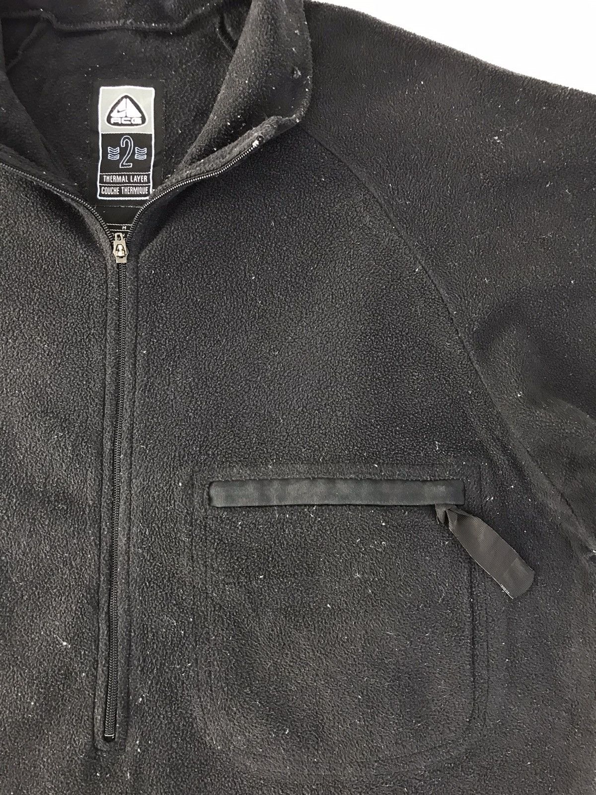 Nike ACG Fluffy Fleece Half Zip Thermal Layer Plain Jacket