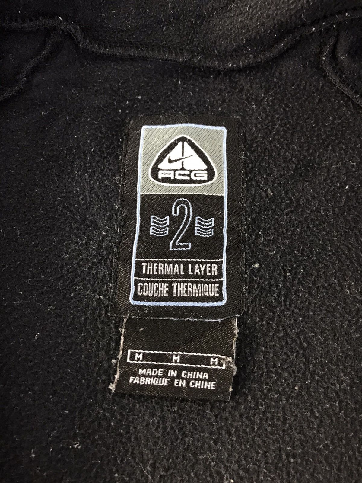Nike ACG Fluffy Fleece Half Zip Thermal Layer Plain Jacket