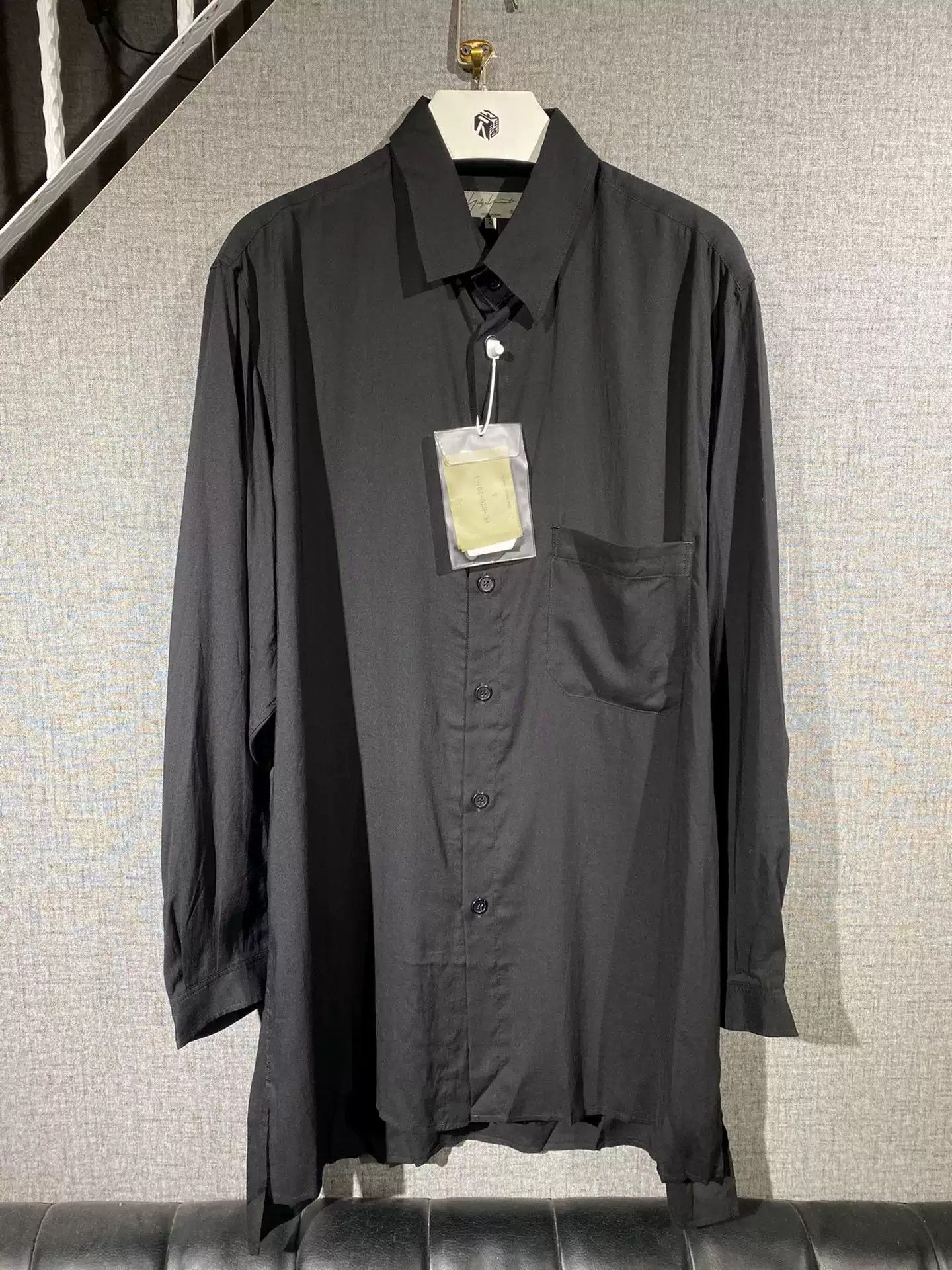 Yohji Yamamoto Yohji Yamamoto tencel Long Shirt Size US XL / EU 56 / 4 - 1 Thumbnail