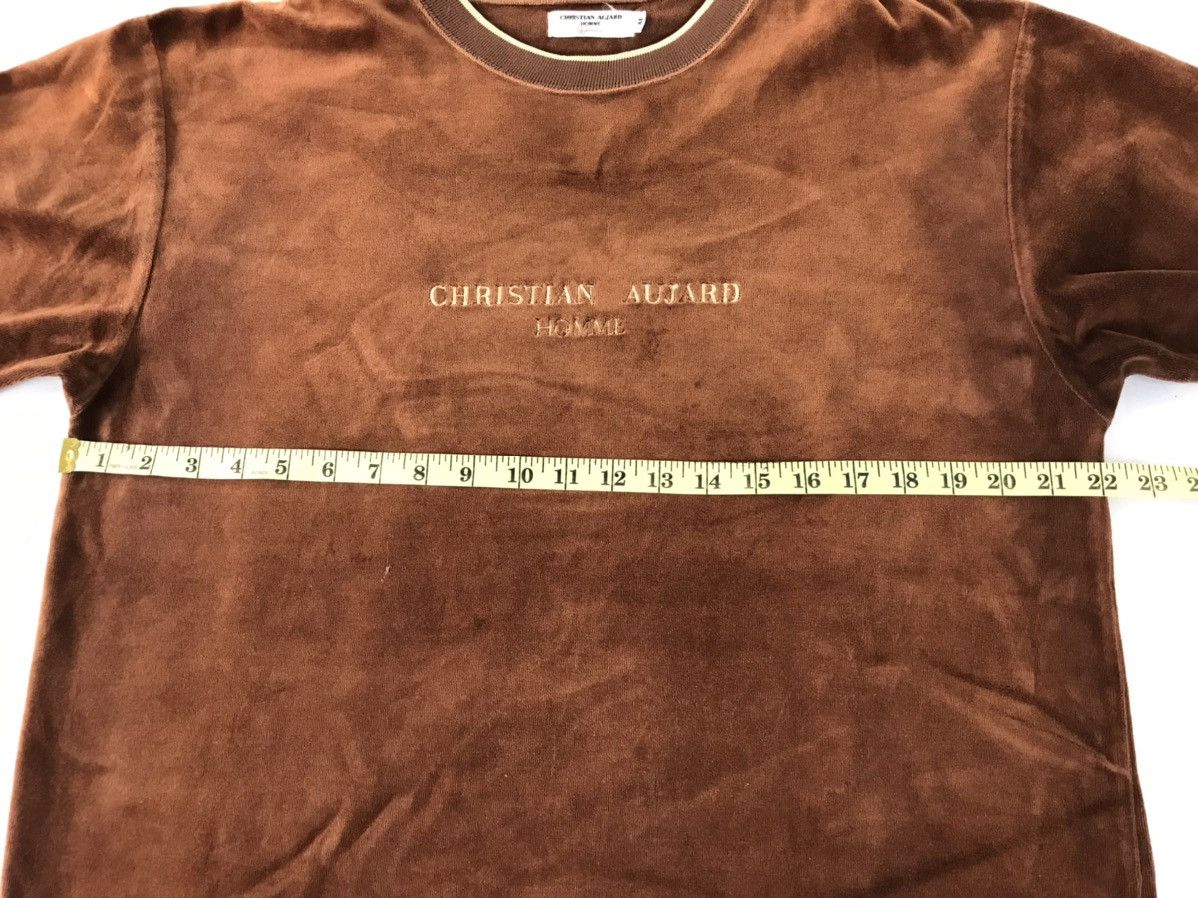Designer × Vintage 90s Christian Aujard Homme Pyjama Crewneck Longsleeve K1215j Size US M / EU 48-50 / 2 - 8 Thumbnail