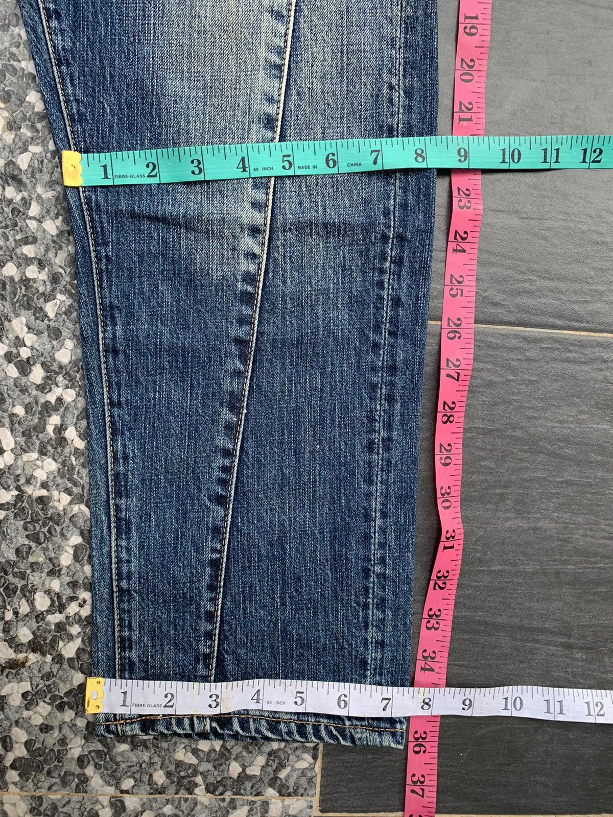 Japanese Brand Punk Style Rna Inc Distressed Denim Size US 33 - 12 Thumbnail