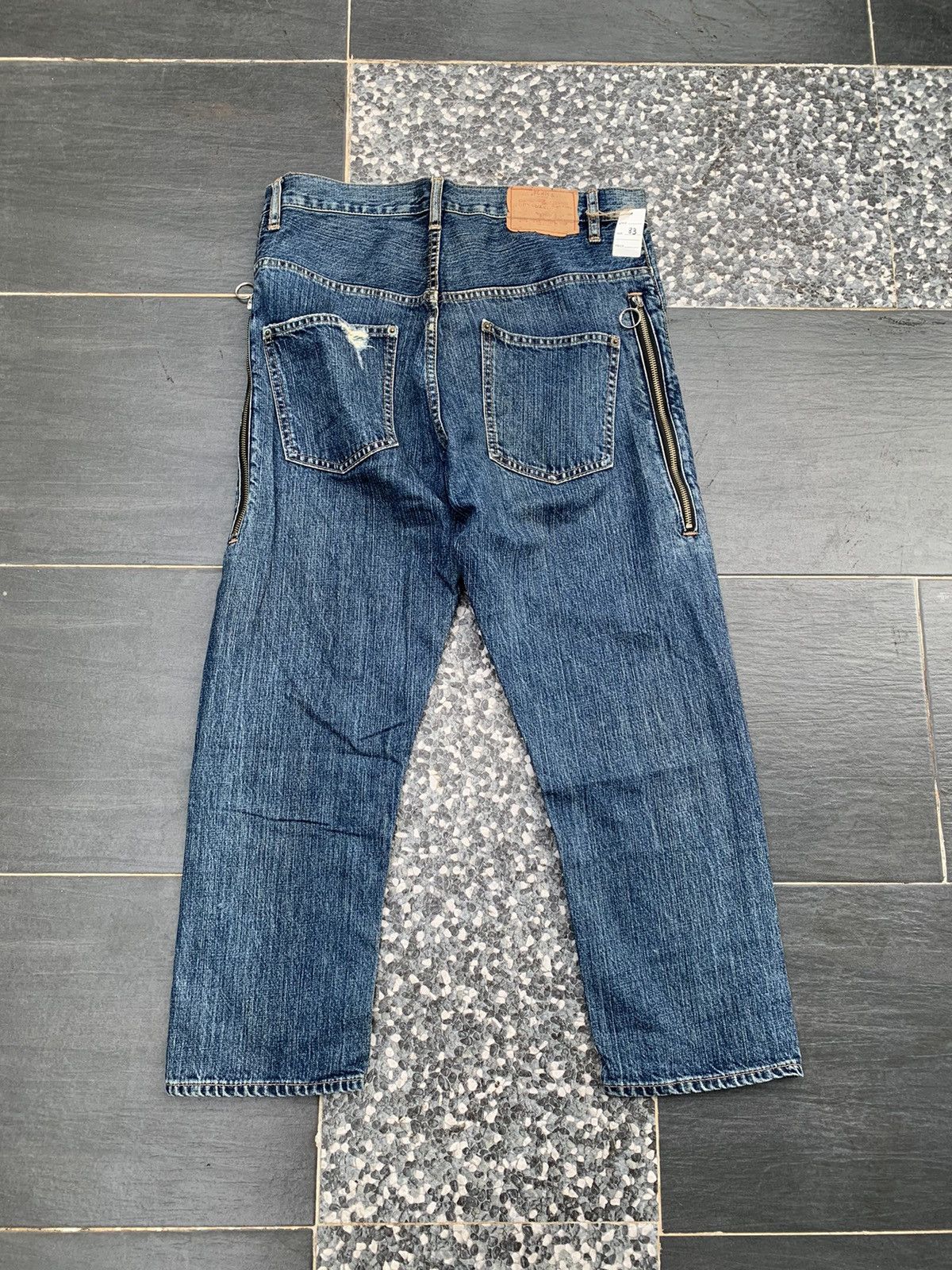 Japanese Brand Punk Style Rna Inc Distressed Denim Size US 33 - 7 Thumbnail